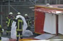 Einsatz BF Koeln Chemie im Hafen Godorf FF P11